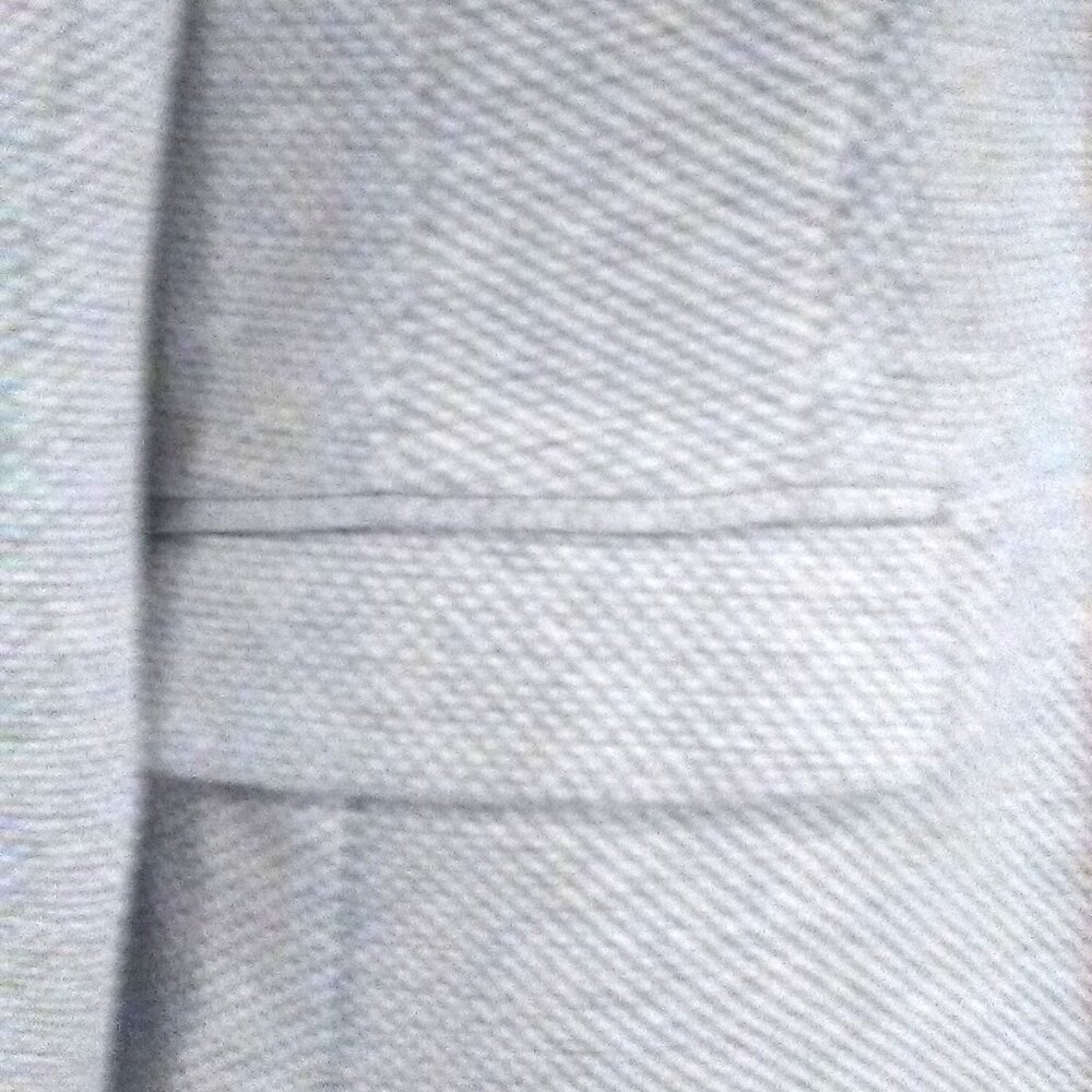 Talbots Petite Light Gray/White Woven Blazer - Picture 5 of 12